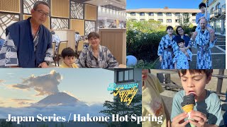 Japan Vlog Series Day 2amp3 I Hakone Hot Spring I Bormann Family Vlog [upl. by Haskins92]