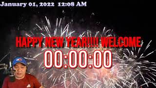 New Years Countdown 2022 LIVE 🔴 Manila Time 🔴Happy New Year🔴Welcome New Year [upl. by Idnas545]