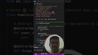 what is interface  python oop oopsconcept objectorientedprogramming programming concepts [upl. by Siuoleoj366]