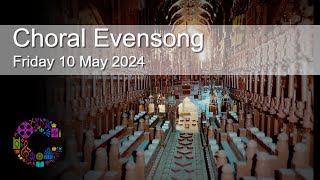 Choral Evensong  Friday 10 May 2024  Chester Cathedral [upl. by Saum]