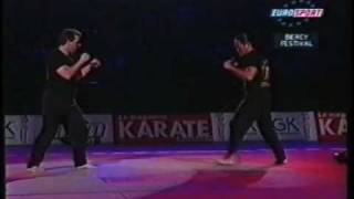 Ron Balicki and Willie Laureano Jeet Kune Do Demo in Paris France Bercy Martial Arts Festival [upl. by O'Donoghue]