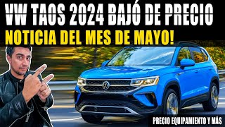 BAJA DE PRECIO VW TAOS 2024 🔴 EN MAYO 🔴 [upl. by Aneerol949]