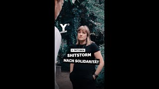 Shitstorm nach Solidarität shorts [upl. by Bradeord]