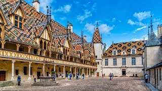 Beaune France • Including the Hospices de Beaune in Burgundy France [upl. by Aikemot238]