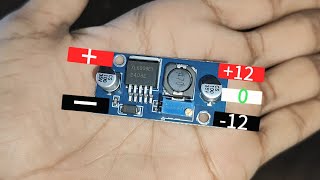 How to Convert 12V DC to ±12V Using XL6009 DCDC StepUp Converter  DIY Dual Power Supply [upl. by Nally]