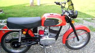 CZ Jawa Type 477 175cc kickstart and walk around [upl. by Ilyak]