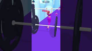 Barbell girl level 2 fotexgamer cocohindiyt viralshort [upl. by Reuben]