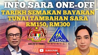 TARIKH SEMAKAN BAYARAN TUNAI TAMBAHAN ONEOFF SARA 2024 [upl. by Reinaldos]