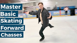 Mastering Forward Chasses in Figure Skating  StepbyStep Tutorial [upl. by Mathe]