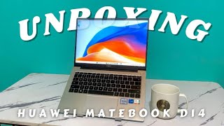 huawei matebook d14  unboxing in 2023 💻 [upl. by Sarid555]