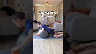 💥3 exercices pour muscler le haut du corps  pilates pilatesball pilatesworkout [upl. by Primalia455]