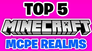 TOP 5 Realms For MCPE 120 REALM CODE  Minecraft Bedrock Edition [upl. by Nessim823]