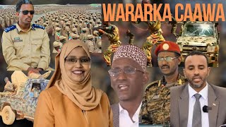 WARARKA CAAWA Canfarta Oo Hoos Gashay Milateriga Itoobiya Boobka Dhulka Jigjiga Iyo Qodobbo Kale [upl. by Jaye112]