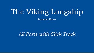 The Viking Longship  Raymond Brown Play Along Track [upl. by Shoshanna]