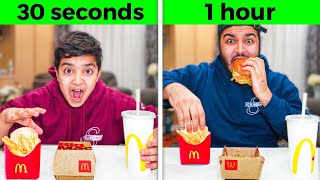 FASTEST To Eat MCDONALDS Wins 10000  CHALLENGE [upl. by Malinde]