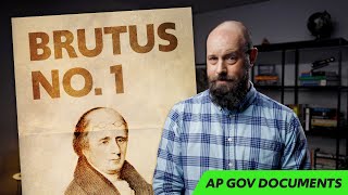 Brutus no1 EXPLAINED AP Government Foundational Documents [upl. by Ross]