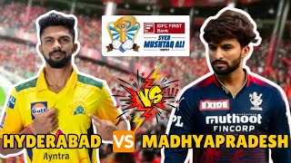 SMAT 2024 Madhya Pradesh Vs Hyderabad Match Highlights  Rajat Patidar Vs Ruturaj Gaikwad [upl. by Ishii]