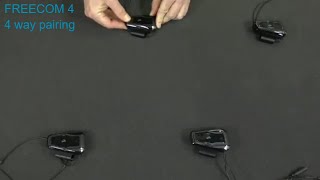 FREECOM 4 Four way Bluetooth pairing [upl. by Trudi]