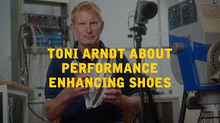 Research at GIH  Toni Arndt about performance enhancing shoes [upl. by Yelnahs]