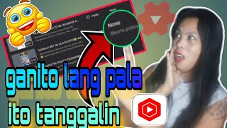 PAANO ALISIN ANG shorts policy sa SHORTS VIDEO MO  MOMSHIEBLOG [upl. by Aara]