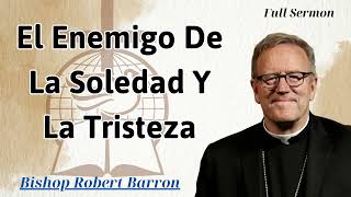 El enemigo de la soledad y la tristeza  Bishop Robert Barron [upl. by Enoj]