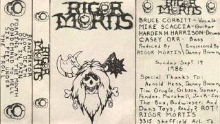 Rigor Mortis  Demo 86 Full demo  Own Rip [upl. by Gomez227]