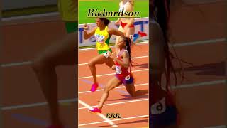 USA chacarri Richardson track star trending olympics winner gold shortsfeed ytviral video [upl. by Ydnih]