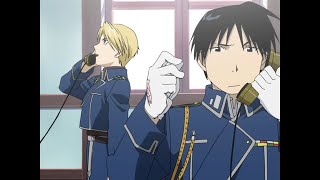 Mustang and Hawkeye Yell at Hughes Fullmetal Alchemist Michiru Ooshima Score Edit [upl. by Ylatfen202]