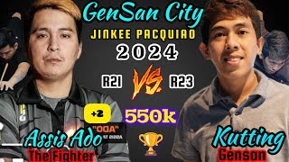 Kutting Gensan R23 🆚 Assis Ado R21 plus 2 win550k Big time money game Talpakan na 🔥👊 [upl. by Tad]