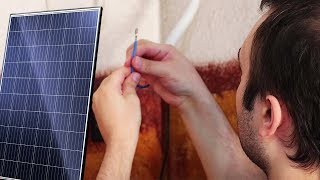 MONTIAMO I FUSIBILI  MINI IMPIANTO SOLARE CON INVERTER [upl. by Hatti]