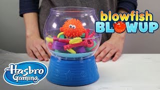 How to Assemble the Blowfish Blowup Game  Hasbro Gaming Quick Start Guide [upl. by Nerual646]