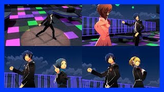 Persona 3 Dancing Moon Night JP  Brand New Days Yuyoyuppe Remix Video w All Partners [upl. by Nahtnaoj12]