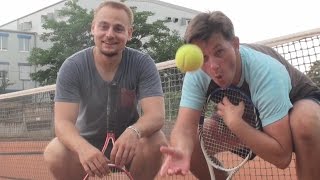 ☼ Tenniscrack Christian  Seit 7 Jahren spielt Christian mit seinem Tennispartner [upl. by Eisdnil568]