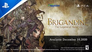 Brigandine The Legend of Runersia  Titans and the Iron Front Trailer  PS4 [upl. by Yenruoc]