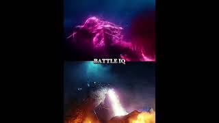 TIAMAT VS GODZILLA shorts fyp godzilla monsterverse [upl. by Suivatna]