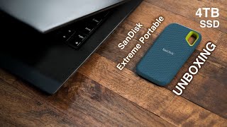 SanDisk Extreme Portable SSD 4TB  Unboxing [upl. by Annabelle]