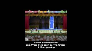 How to Superguard Embers Flamethrower Remake ttydremake nintendo papermario [upl. by Derriey]