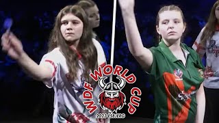 Paige Pauling v Rebecca Allen  WDF World Cup 2023 from Esbjerg Denmark Day 5 morning [upl. by Sonia]