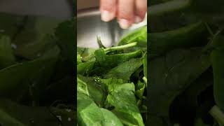 Sauteed Spinach Orange amp Garlic [upl. by Peti378]