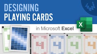 Designing Playing Cards in Excel [upl. by Wampler]