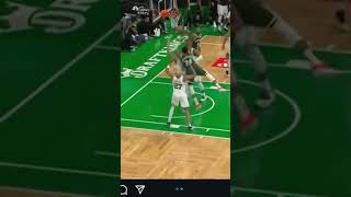 🚨 DERRICK WHITE BLOCKED GIANNIS🚨😱 shorts [upl. by Trebron]