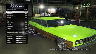 GTA ONLINE Dundreary Regina Plus Lap Time [upl. by Roswell388]