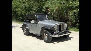 America’s first SUV 1949 Willys Overland Jeepster  FEATURE REPORT [upl. by Marozas]