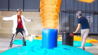 iShowSpeed amp Mark Rober Try EXTREME Science Experiments [upl. by Anitsirk]