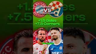 APUESTAS CHAMPIONS BAYERN VS DZAGREB  PRONÓSTICOS FUTBOL HOY  APUESTAS FÚTBOL HOY  VICOBETS [upl. by Eberta]