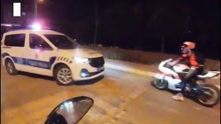 Yamaha R7 ile trafikten men edildim Olaylı bir gün polis kovaladı [upl. by Mendez]