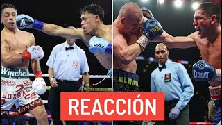 Ortiz vs Bohachuk  Lopez vs Leo REACCIÓN [upl. by Noevad357]