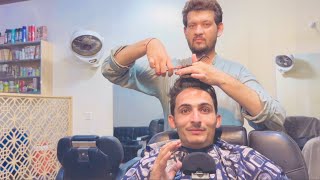 ASMR Real Barbershop Haircut For Sleep ✂️ [upl. by Nadabas420]