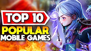 Top 10 Most Popular Mobile Games NOW March 2024 Android  iOS [upl. by Norven]