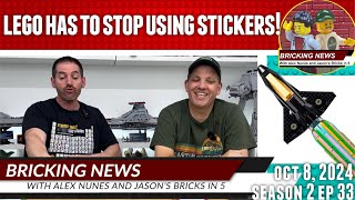 Bricking News  Just Stop Stickers [upl. by Yemorej]